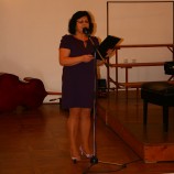 Jana Prošvicová (vyučující na Mendelově gymnáziu v Opavě, moderátorka přehlídky Opava cantat a OSS Luscinia)
