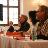 Odborná porota (zpava): Jiří Slovík, Markéta Džuneva, Štefan Sedlický, Petra Rašíková, Marek Vorlíček