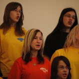 Výchovný koncert pro MGO, Dívčí PS G Orlová; sbormistryně: Petra Rašíková