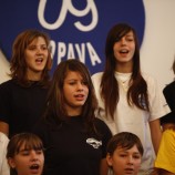 Výchovný koncert pro MGO, Dívčí PS G Orlová; sbormistryně: Petra Rašíková